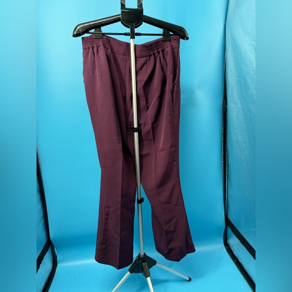 Women Jessica London Eggplant Tummy Control Stretch Boot Pant 16W new - Picture 2 of 5